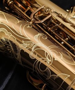Yamaha 62 Alto Sax - Dark Amber Lacquer - Engraving