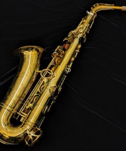 Yamaha Unlacquered Custom 82Z Alto Sax - Back