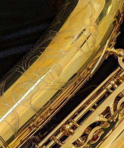 Yamaha Unlacquered Custom 82Z Alto Sax- Bell Engraving