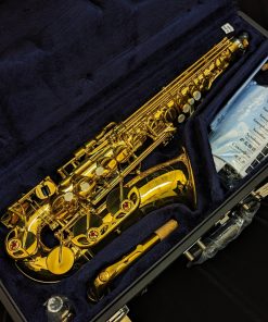 Yamaha Unlacquered Custom 82Z Alto Sax - In Case