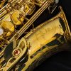 Yamaha Unlacquered Custom 82Z Alto Sax - Logo