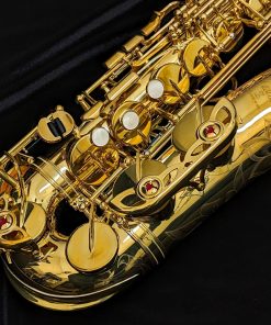 Yamaha Unlacquered Custom 82Z Alto Sax - Lower Stack