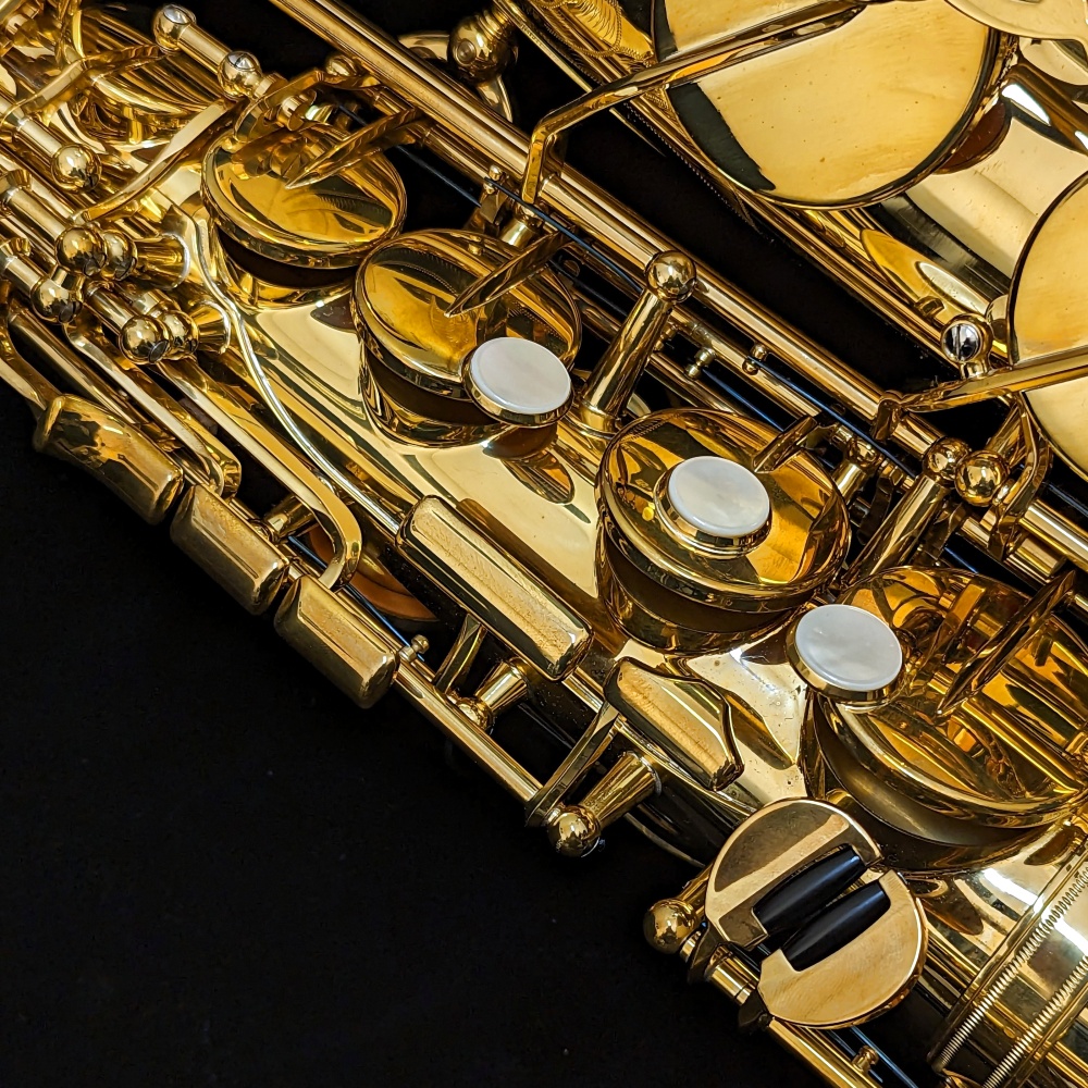 Yamaha Unlacquered Custom 82Z Alto Sax - Right Hand
