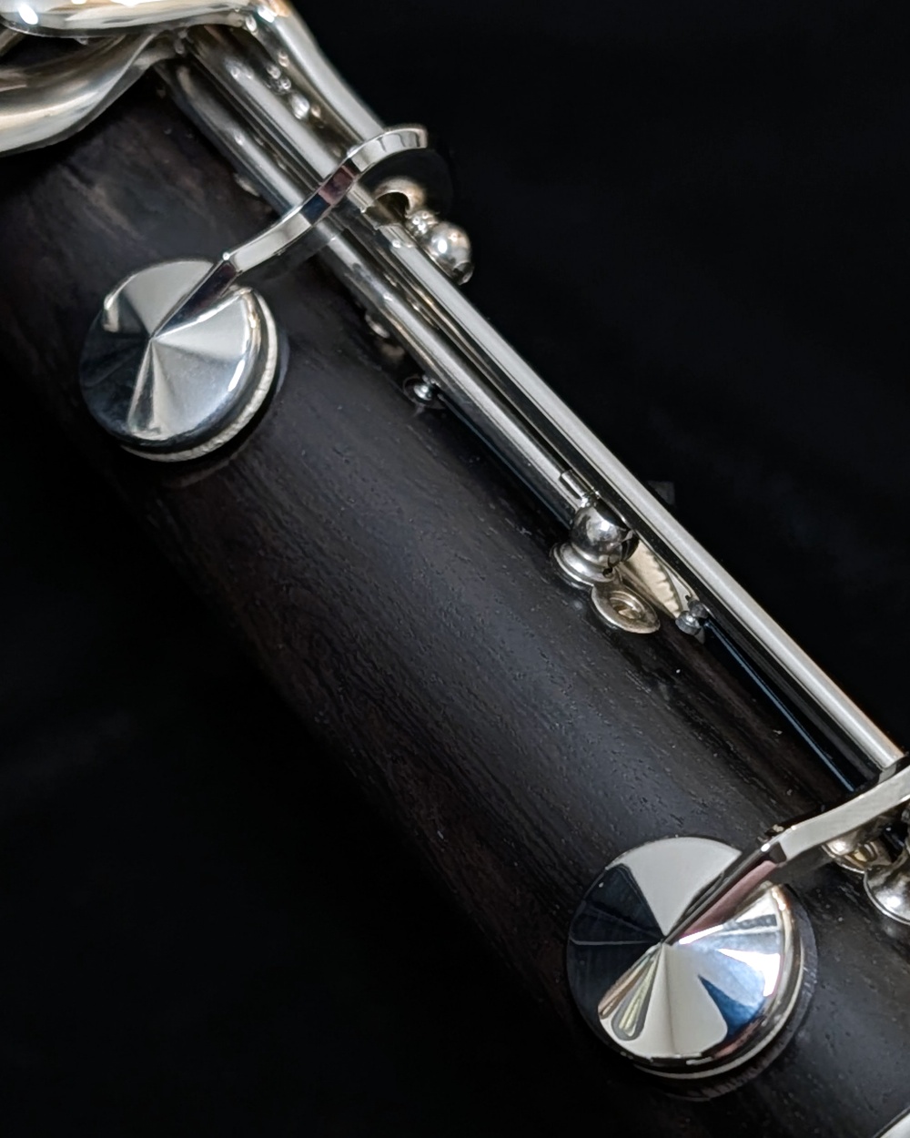 Lightly Used Yamaha Intermediate Wood Clarinet (2nd Gen) - Lower Keys