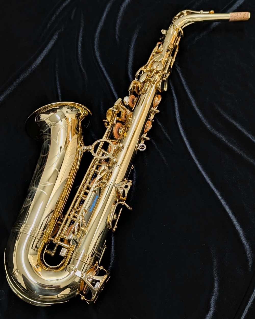 Lightly Used Yanagisawa AWO1 Pro Alto Saxophone #00419133 - Back of Sax