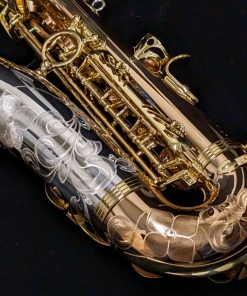 Yanagisawa AWO32 Alto Sax - Engraving
