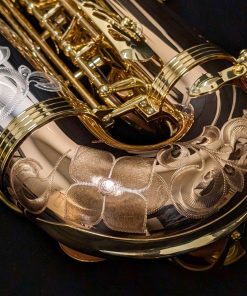 Yanagisawa AWO32 Alto Sax - Engraving