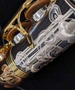 Yanagisawa AWO32 Alto Sax - Engraving