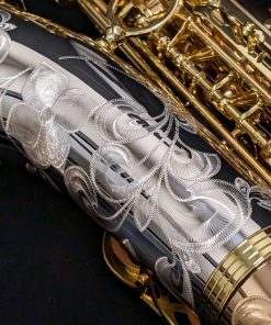 Yanagisawa AWO32 Alto Sax - Engraving