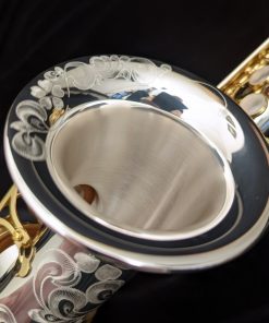 Yanagisawa SCWO37 Sterling Silver Curved Soprano Sax - Bell Interior