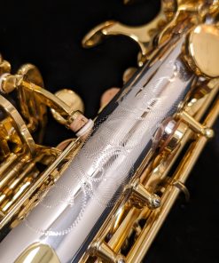 Yanagisawa SWO37 Solid Silver Soprano Sax - Engraving