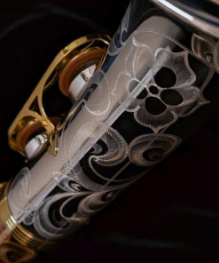 Yanagisawa TWO32 Silver & Bronze Elite Tenor Saxophone - Engraving